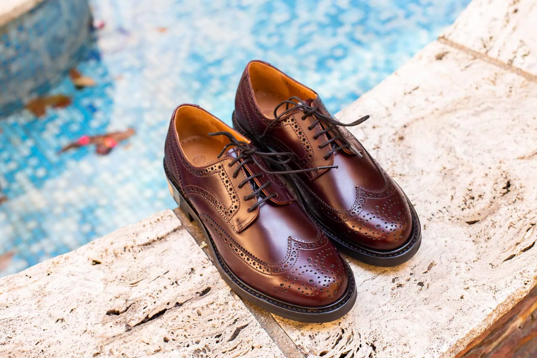 1174 Brogue Bordeaux