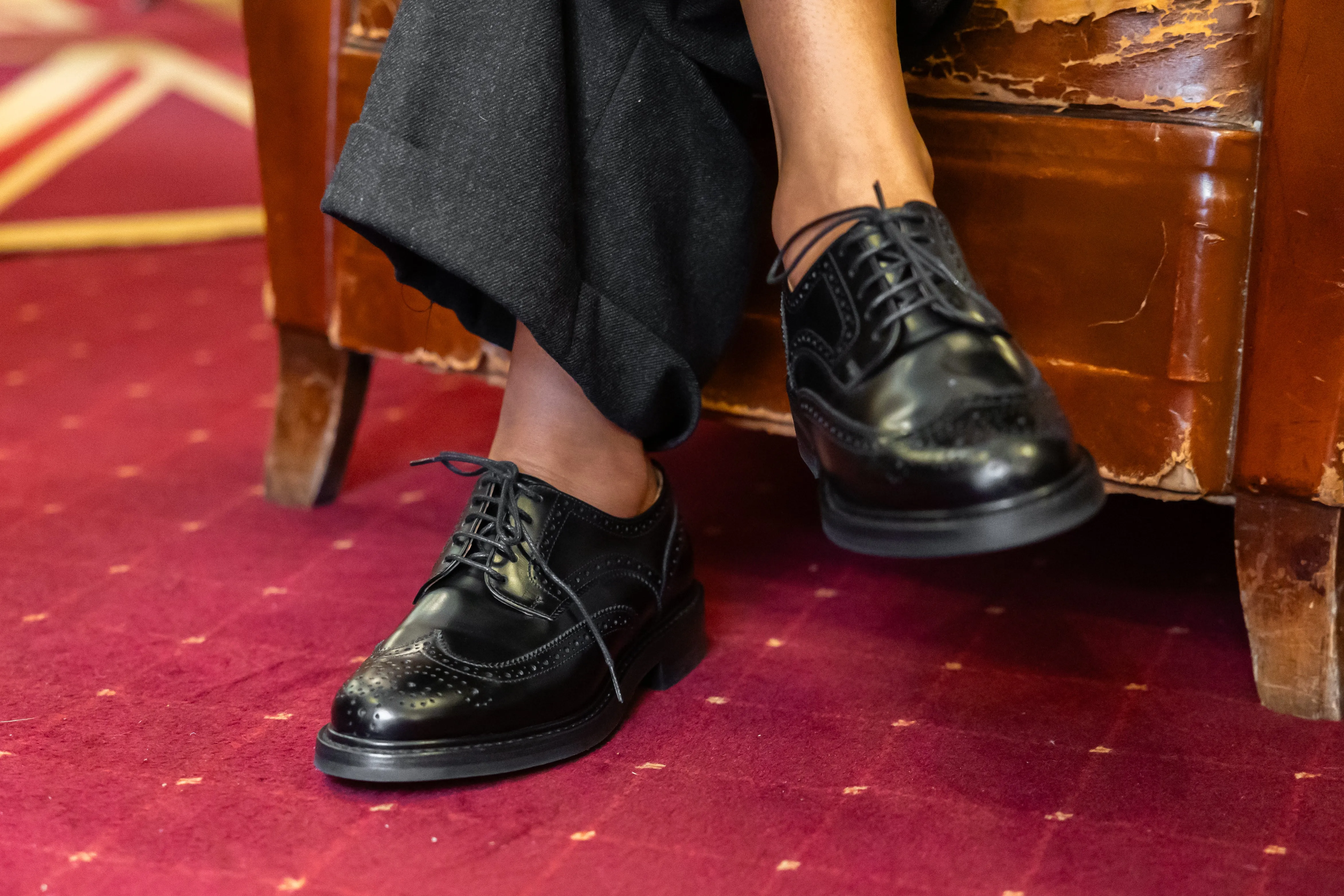 1174 Derby Brogue noir