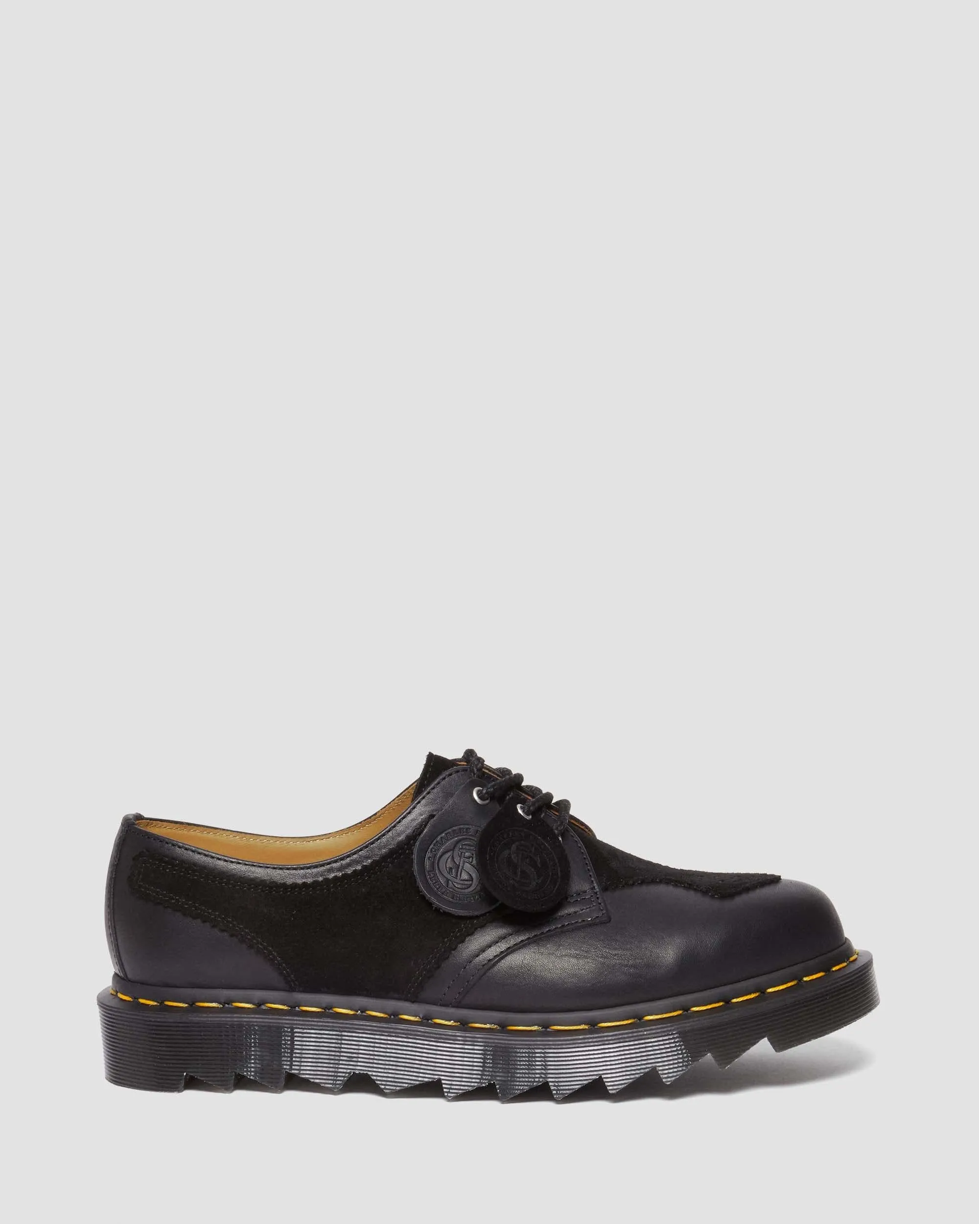 1461 Aplq Suede Leather Oxford Shoes
