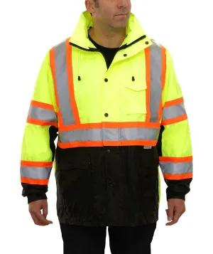 24-431CS Waterproof Parka Shell w/ Contrasting Trim