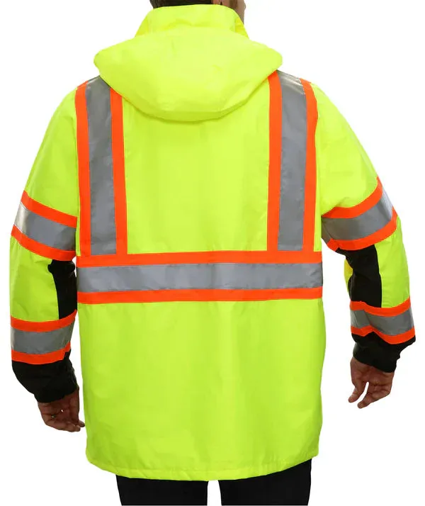 24-431CS Waterproof Parka Shell w/ Contrasting Trim