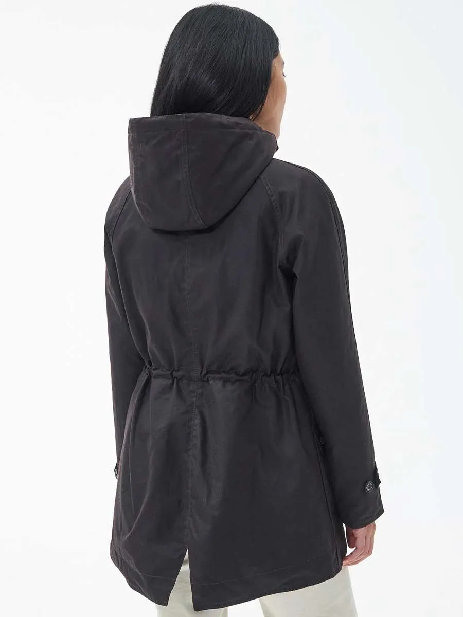 40% OFF BARBOUR Cannich Parka Wax Jacket - Women's - Rustic - Size: UK 8