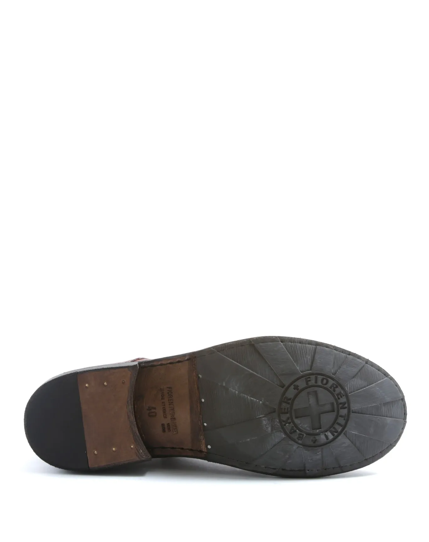 706 Brick Brown Leather Derby Shoes