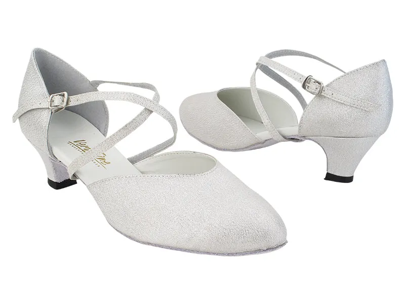 9691 22 Silver Glitter Satin