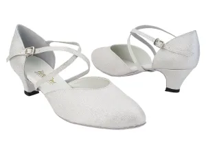 9691 22 Silver Glitter Satin