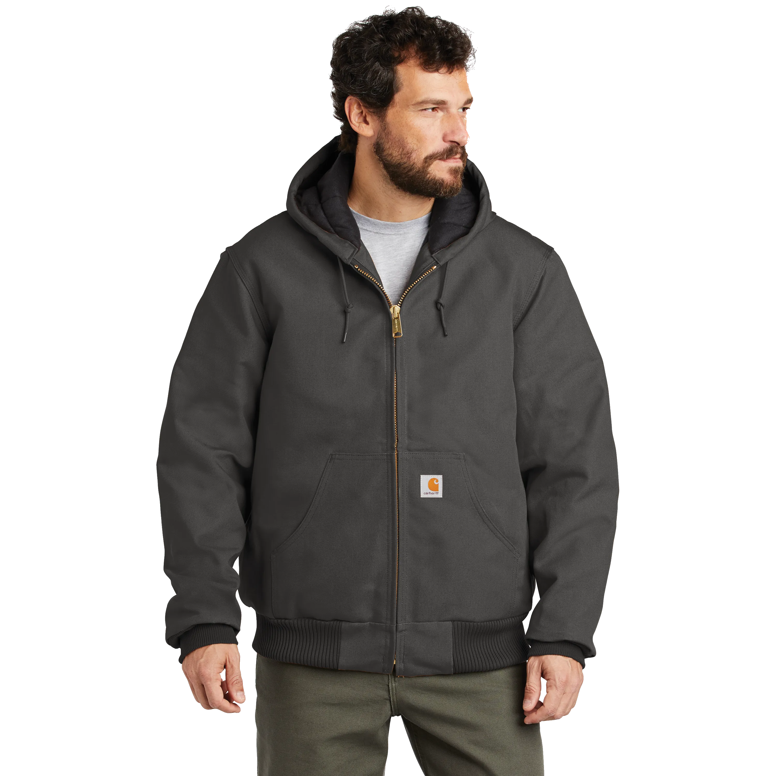 A1938T Mens Tall Quilted Flannel Lined Duck Active Jac