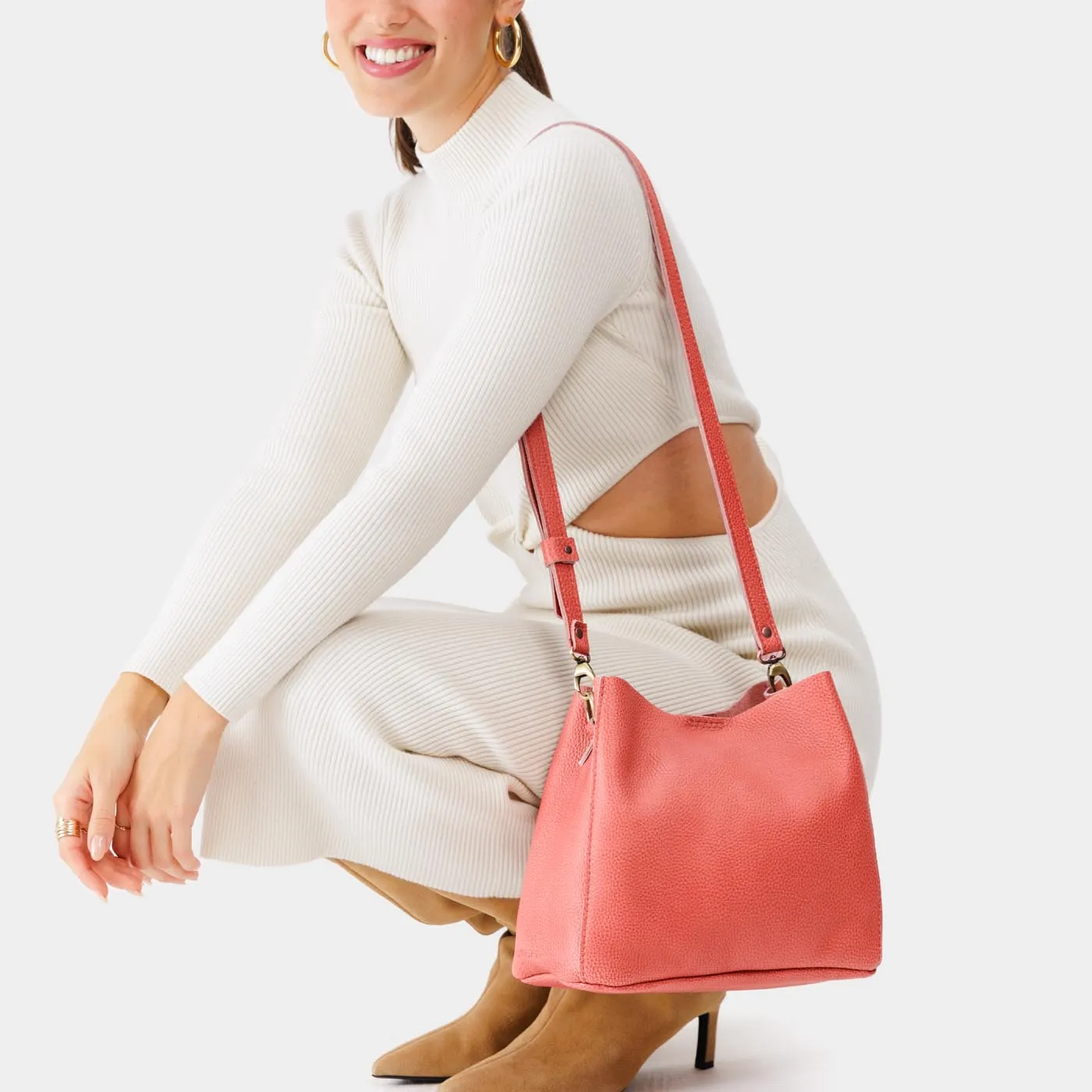 'Almost Perfect' Butterfly Bucket Bag