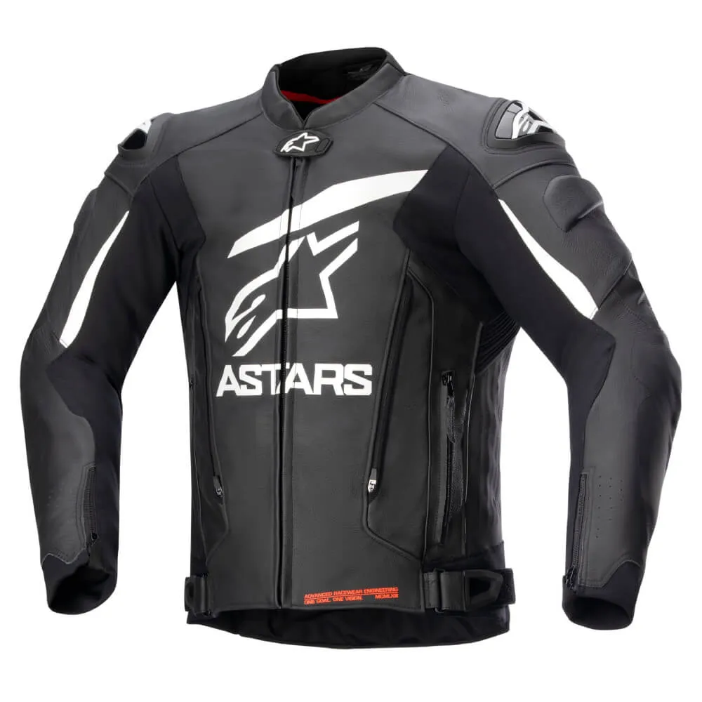 Alpinestars GP Plus V4 Leather Jacket Black / White