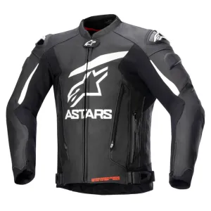 Alpinestars GP Plus V4 Leather Jacket Black / White