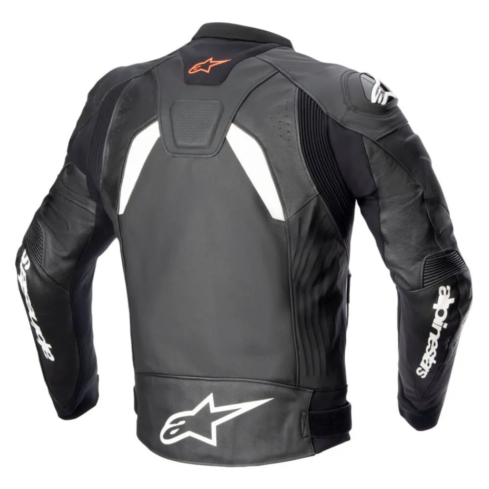 Alpinestars GP Plus V4 Leather Jacket Black / White