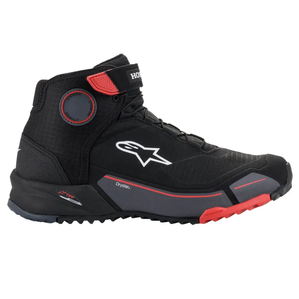 Alpinestars Honda CR-X Drystar® Riding Shoes Black / Red / Grey