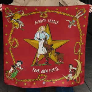 Always Saddle Your Own Horse Wild Rag