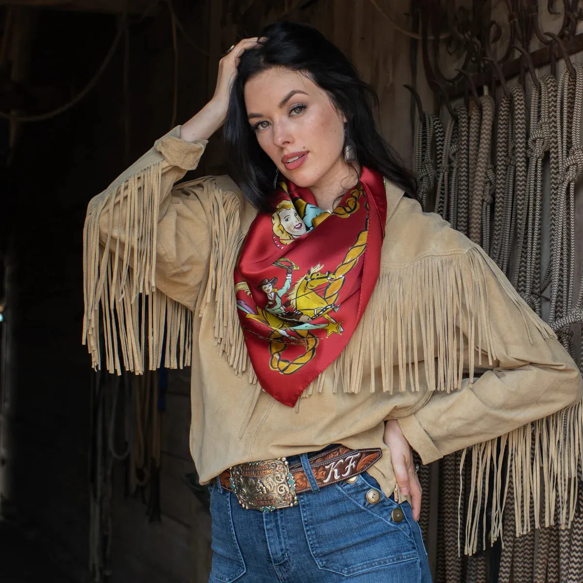 Always Saddle Your Own Horse Wild Rag