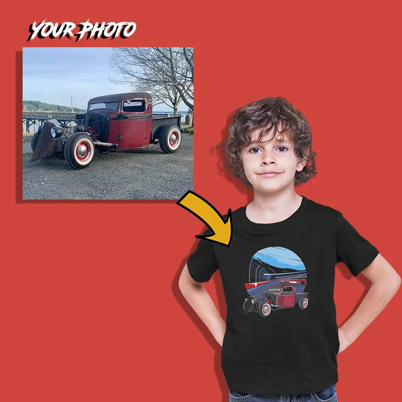 American Cars | Custom Print for Kids | Unisex T-shirt