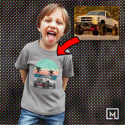 American Cars | Custom Print for Kids | Unisex T-shirt