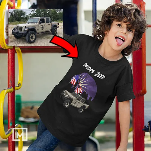 American Cars | Custom Print for Kids | Unisex T-shirt