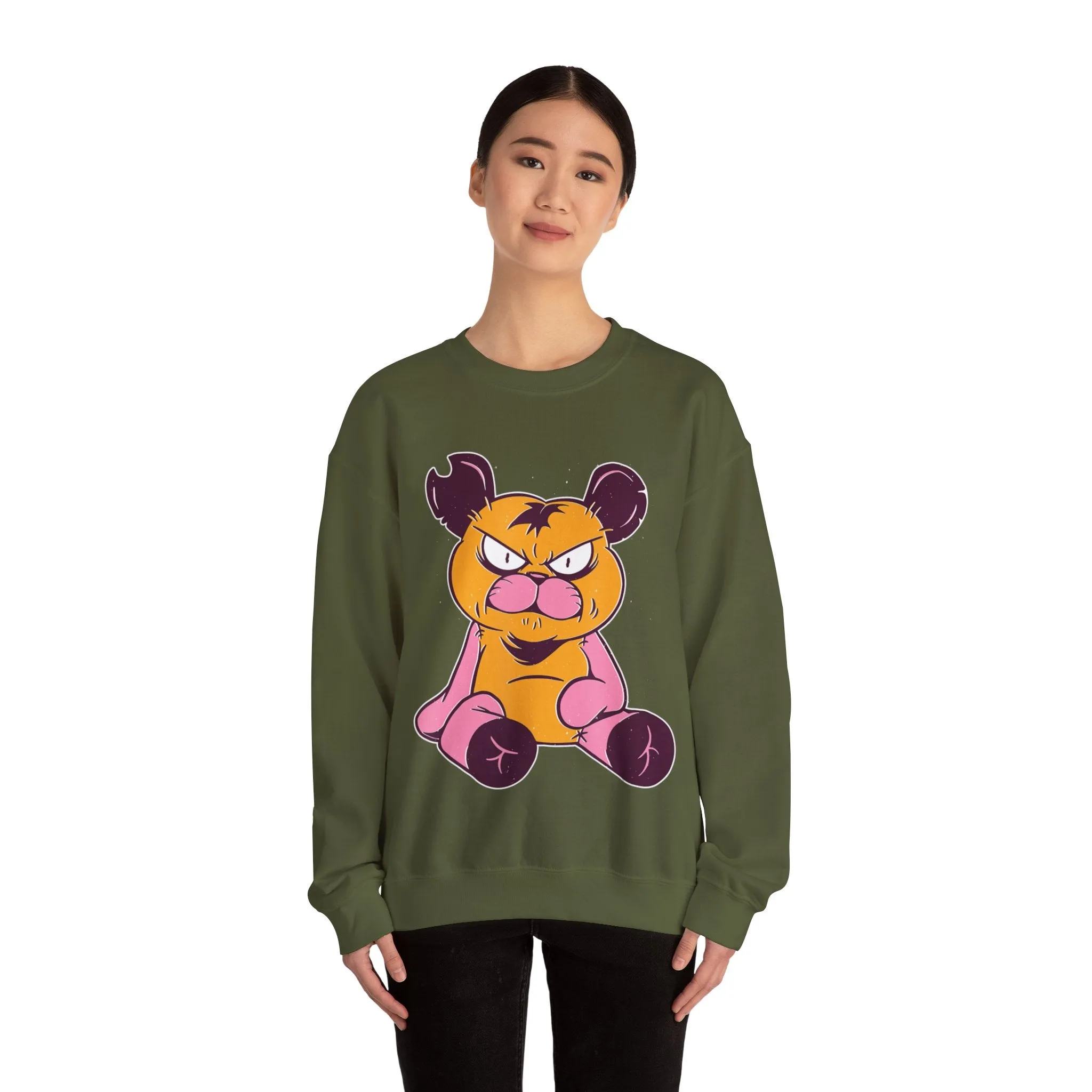 Angry Teddy Bear Sweatshirt
