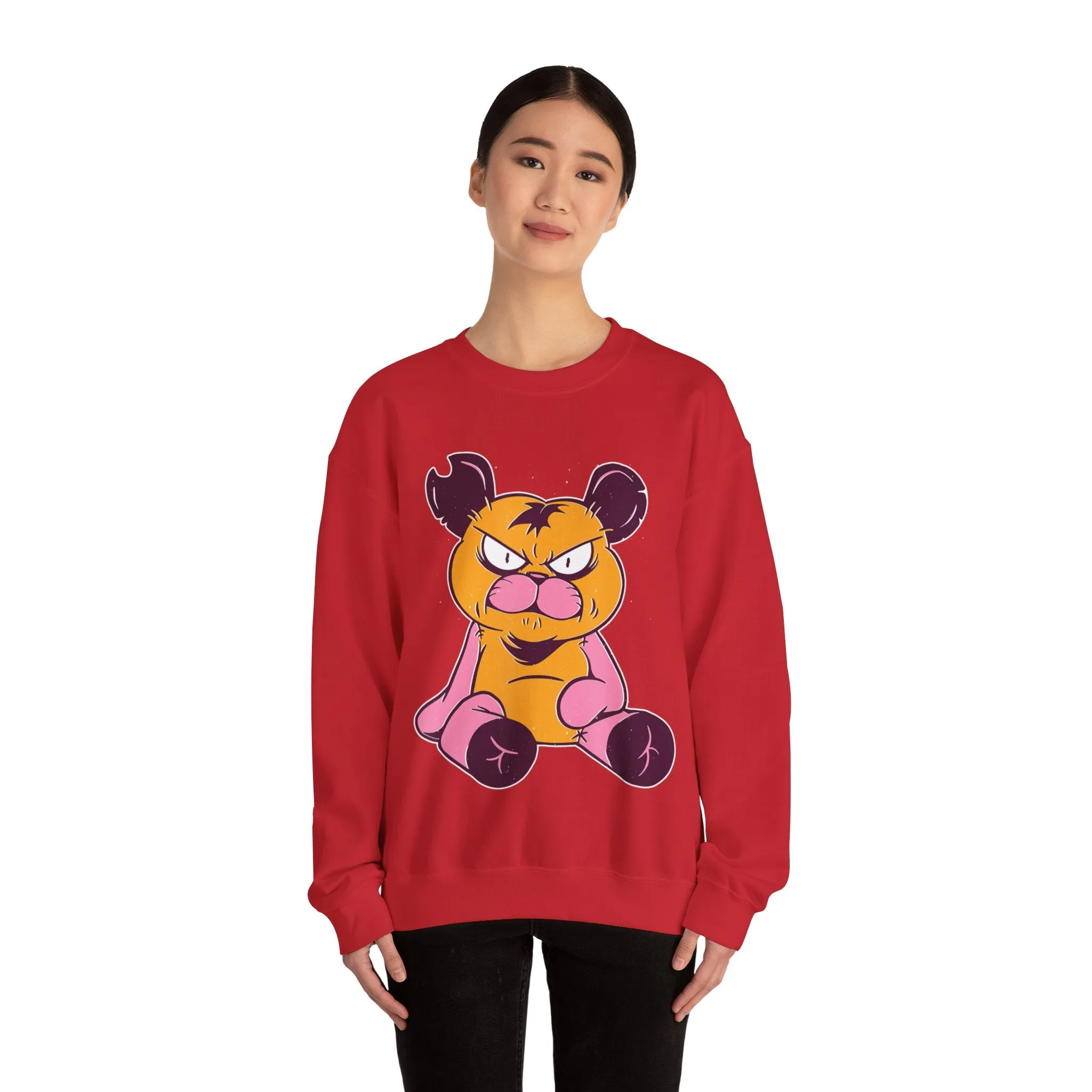 Angry Teddy Bear Sweatshirt
