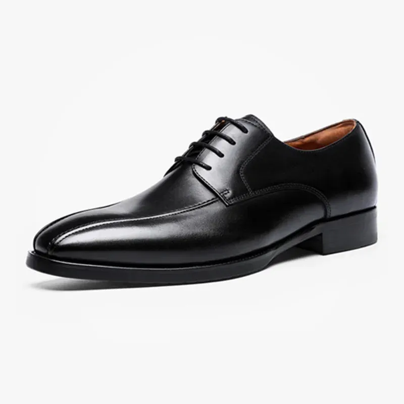 ApexStyle Herren Leder Derby Schuhe