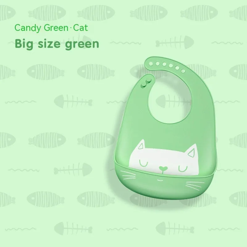 Baby Anti Dirt And Waterproof Food Grade Silicone Mouthwash