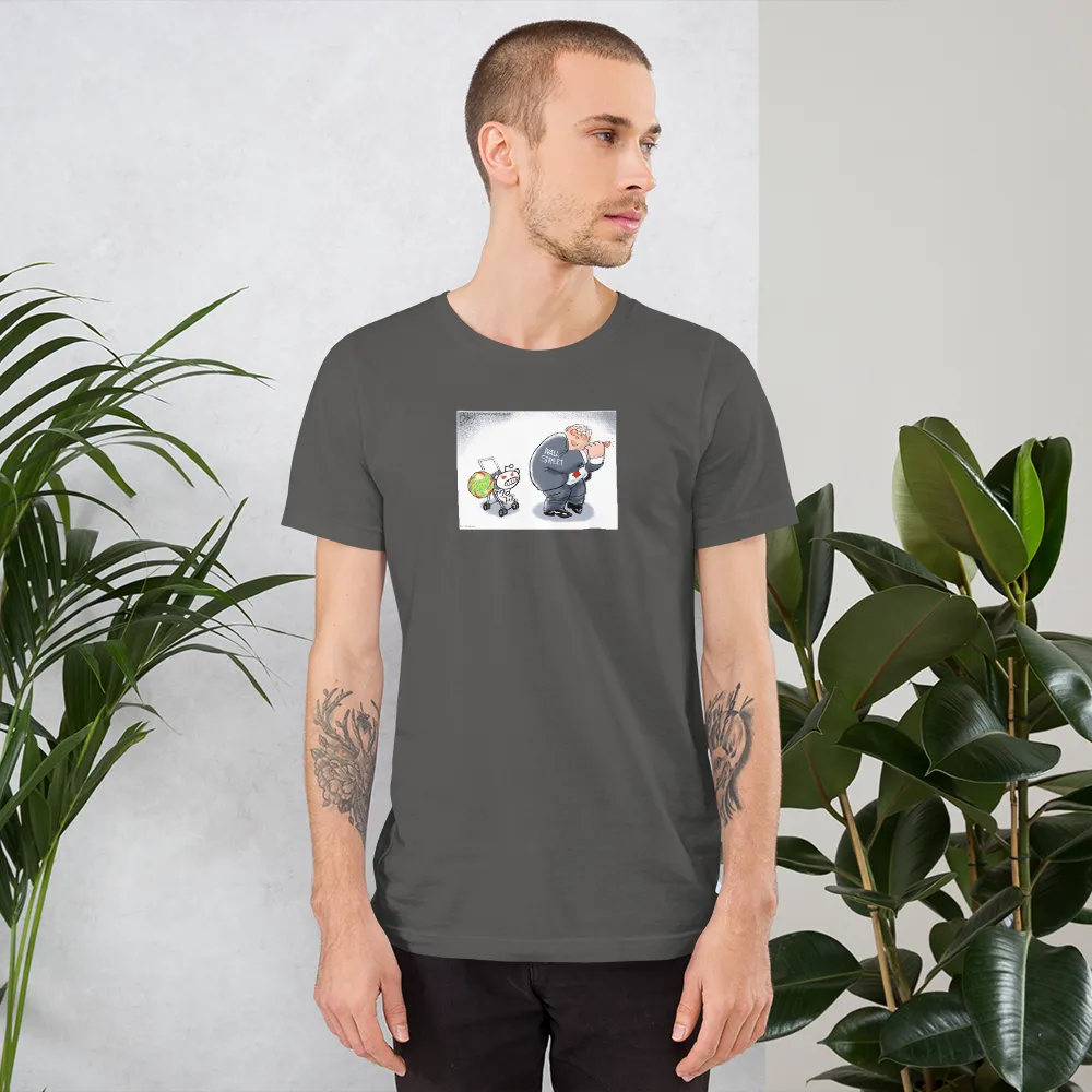 Baby Bites Back T-shirt - cartoon by Pat Bagley