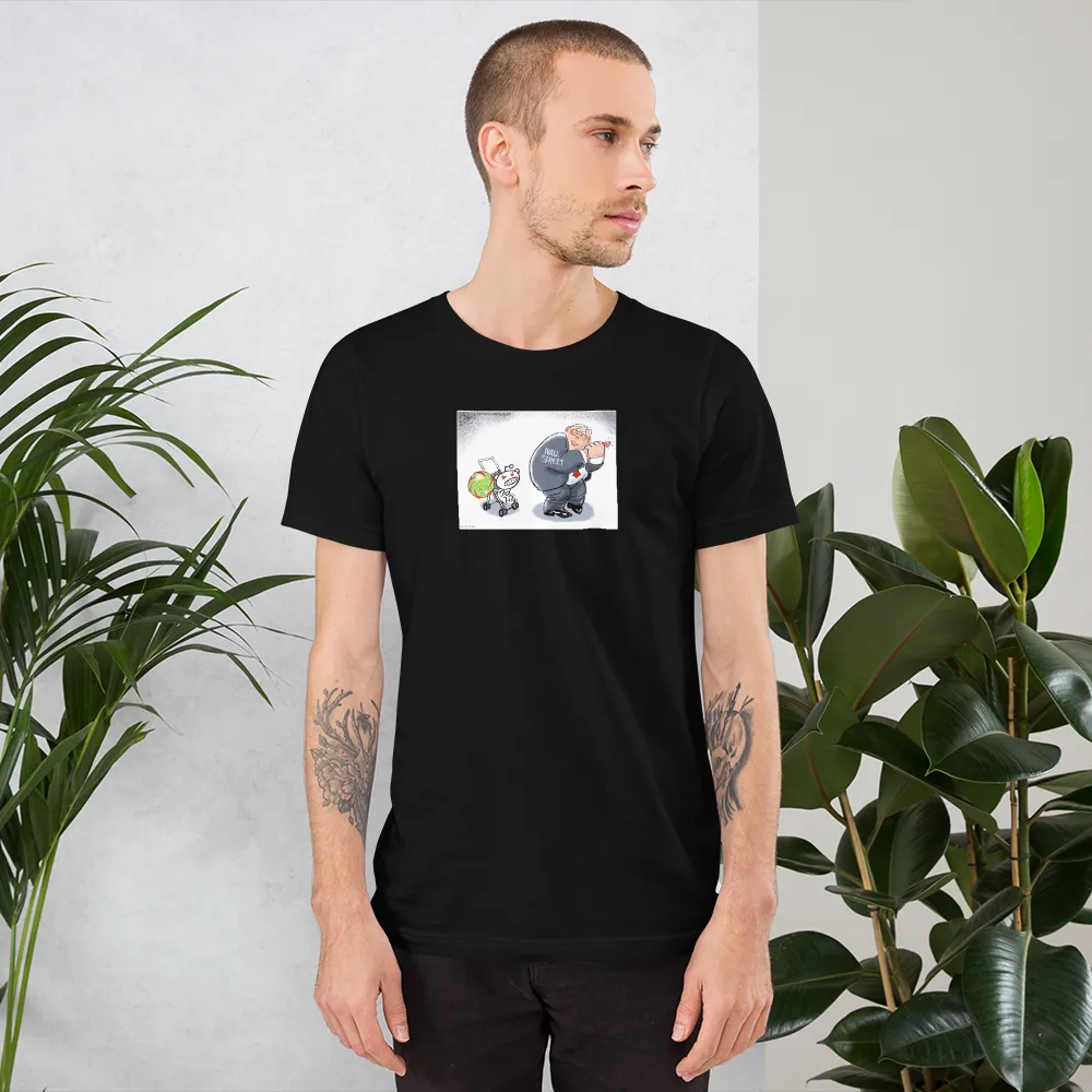 Baby Bites Back T-shirt - cartoon by Pat Bagley