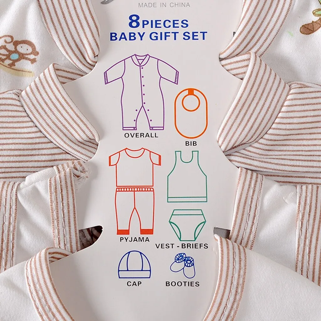 Baby Clothes 8pc Newborn Infant Baby Autumn