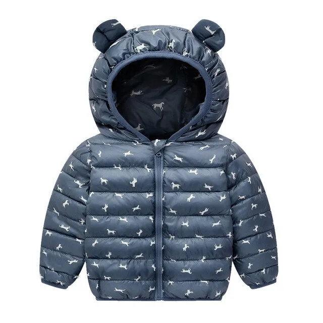 Baby Girls Boys Parka
