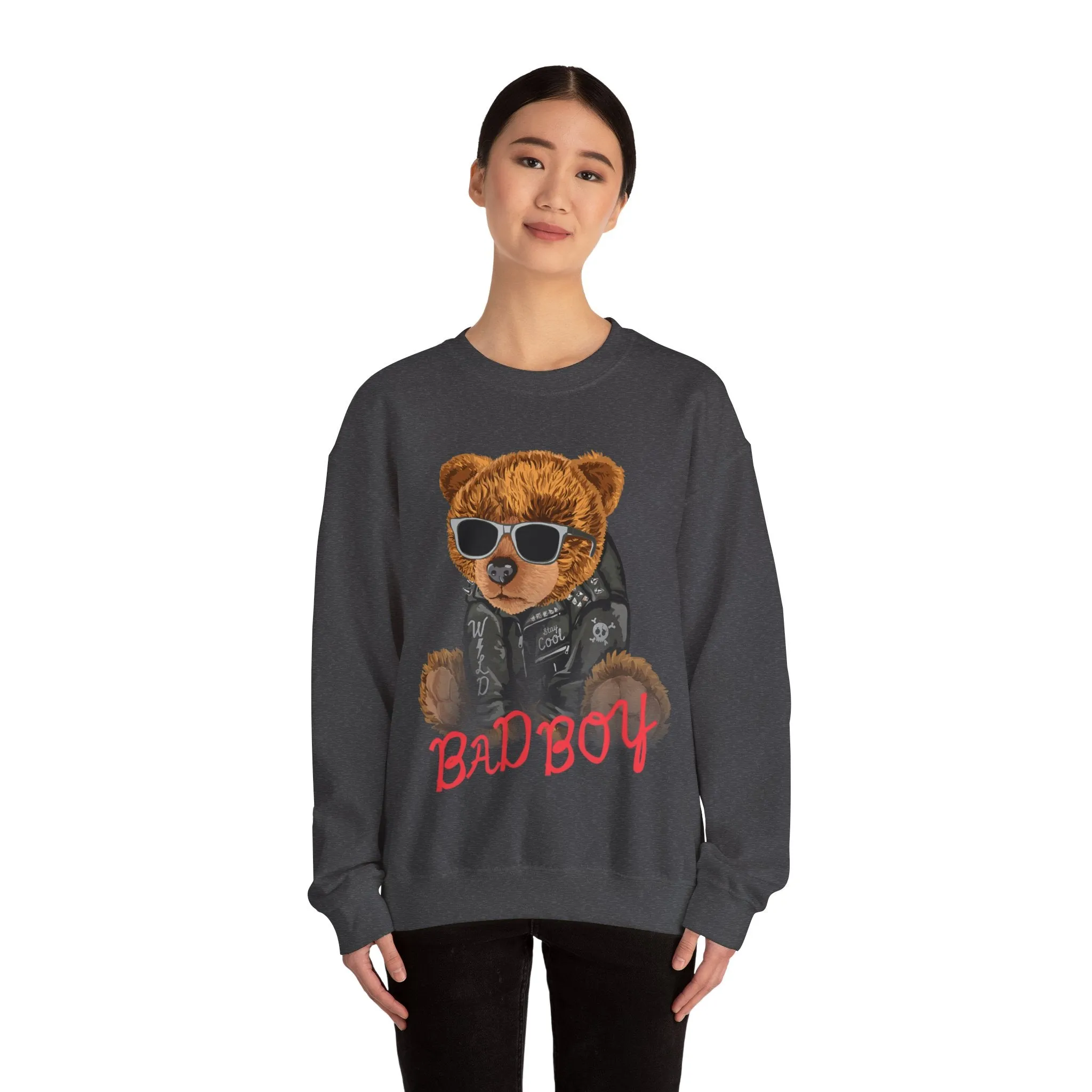 Bad Boy Teddy Bear Sweatshirt