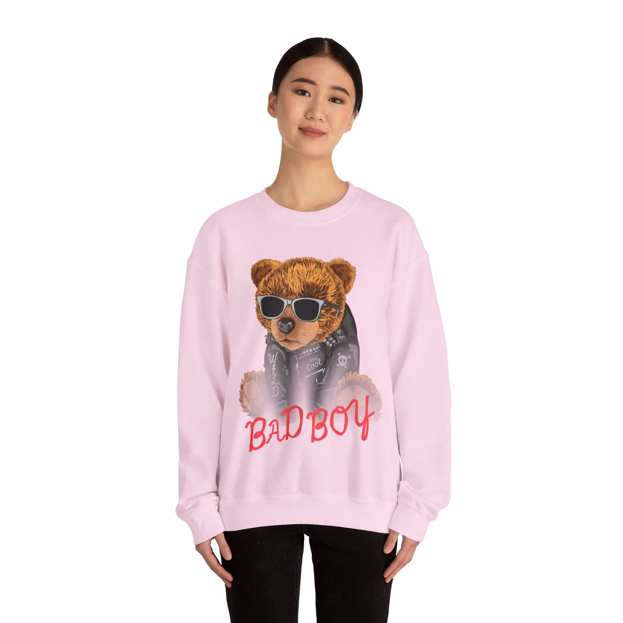 Bad Boy Teddy Bear Sweatshirt