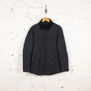 Barbour Akenside Quilted Jacket - Blue - S