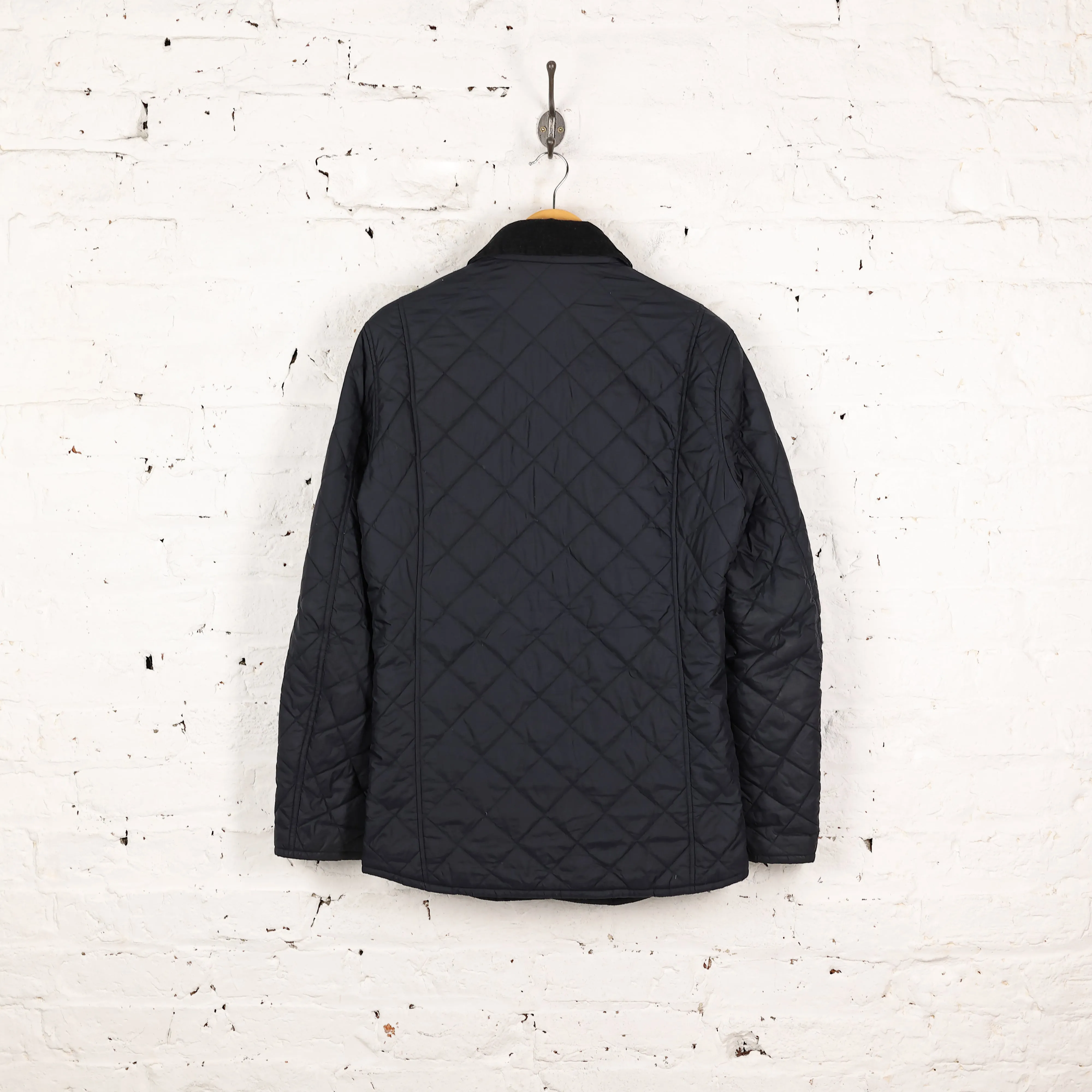 Barbour Akenside Quilted Jacket - Blue - S