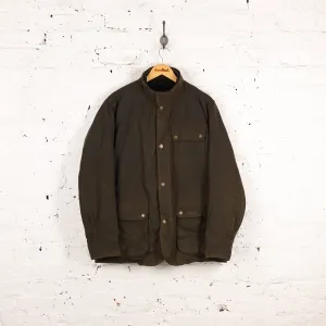 Barbour Connell Wax Jacket - Green - XL