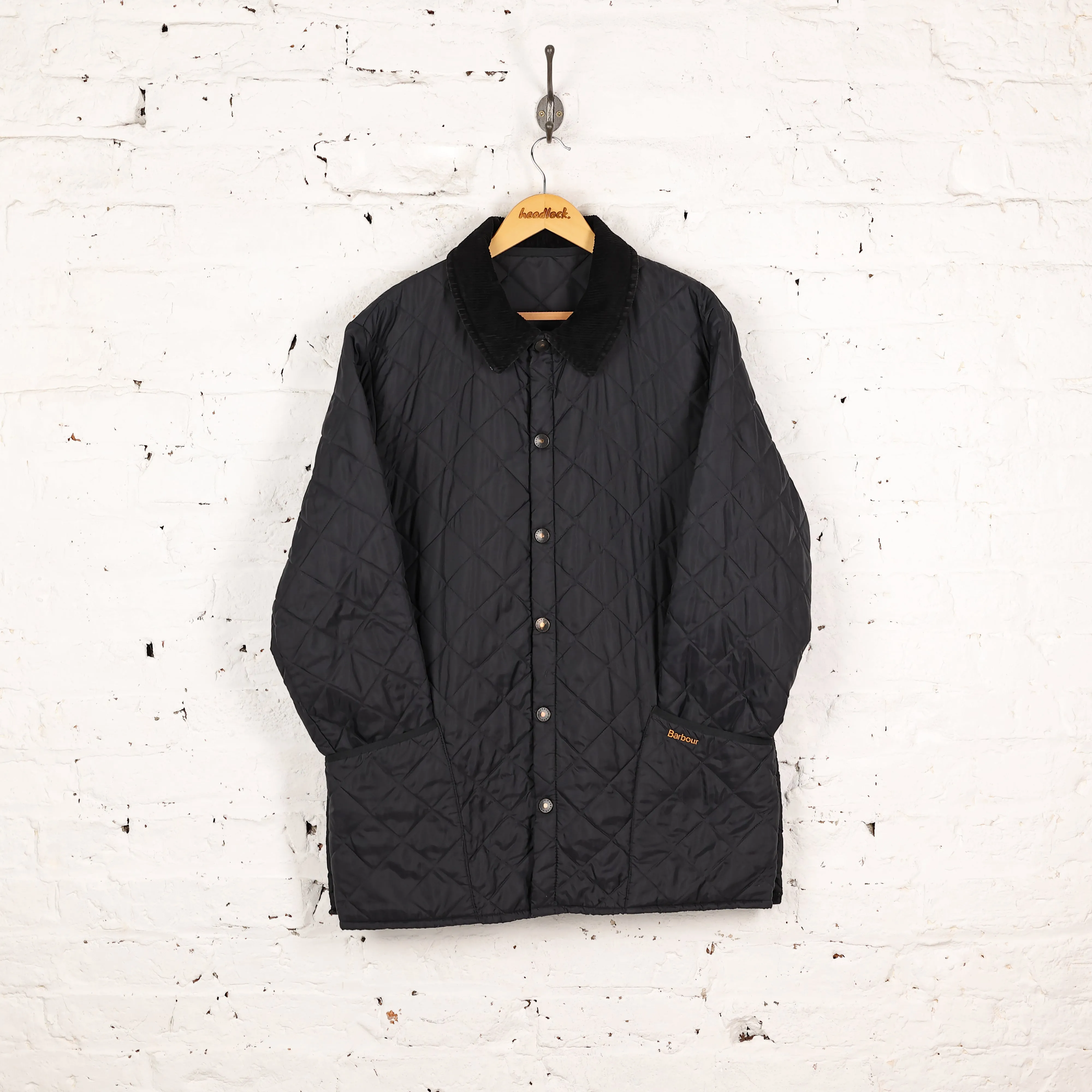 Barbour Eskdale Quilted Jacket - Blue - L