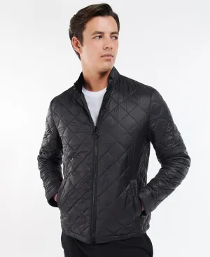 BARBOUR HARRINGTON QUILTED JACKET - BLACK
