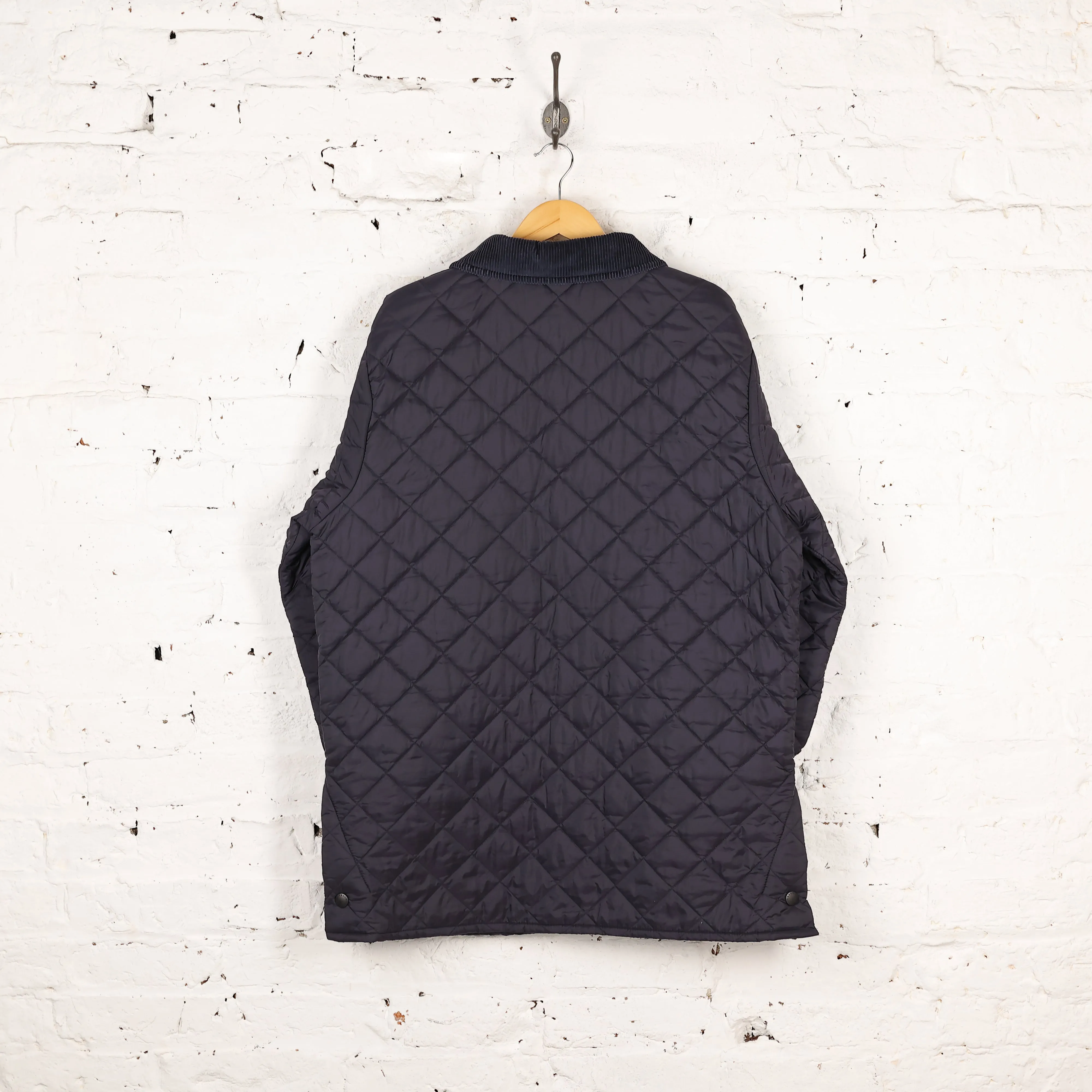 Barbour Liddesdale Quilted Jacket - Blue - XXL