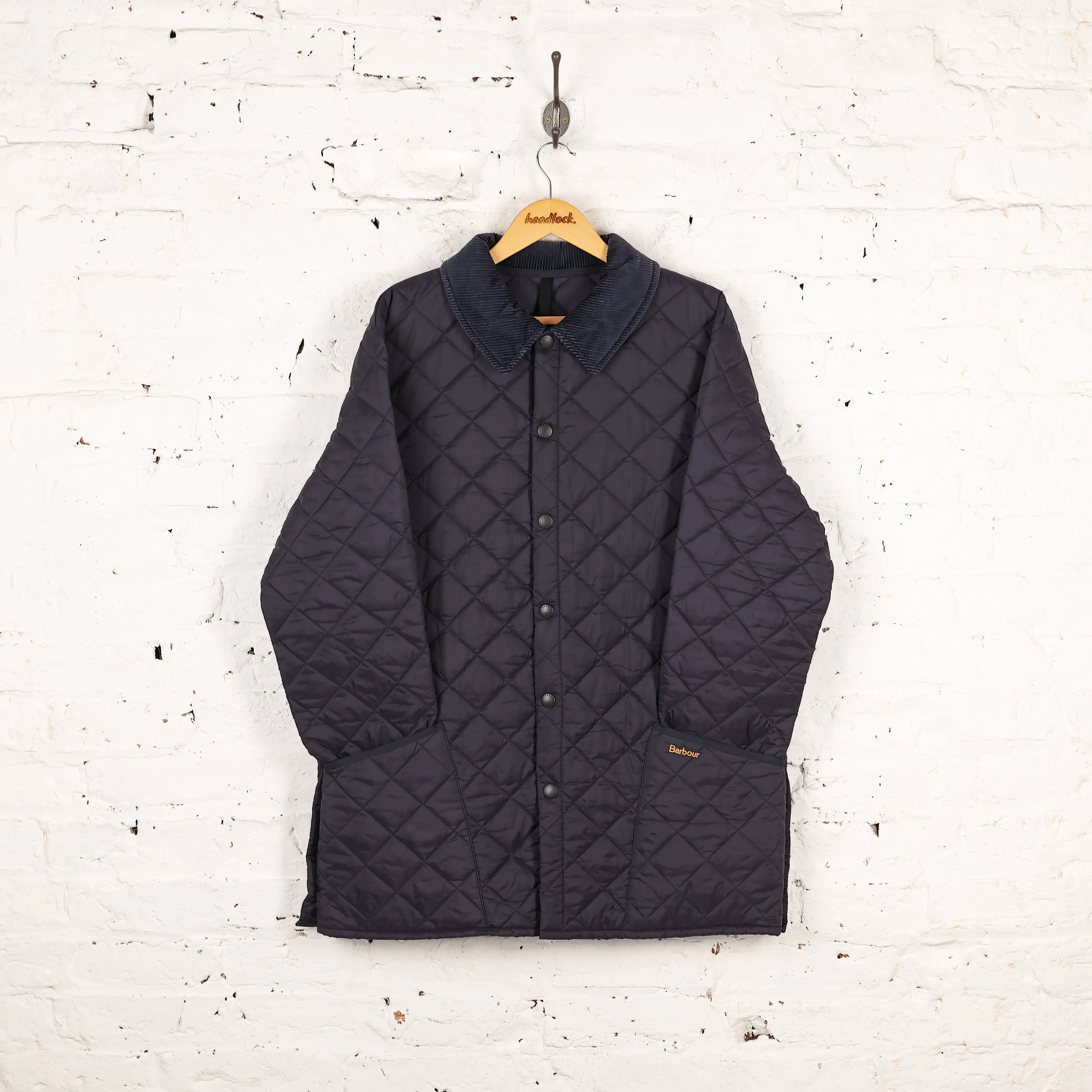 Barbour Liddesdale Quilted Jacket - Blue - XXL