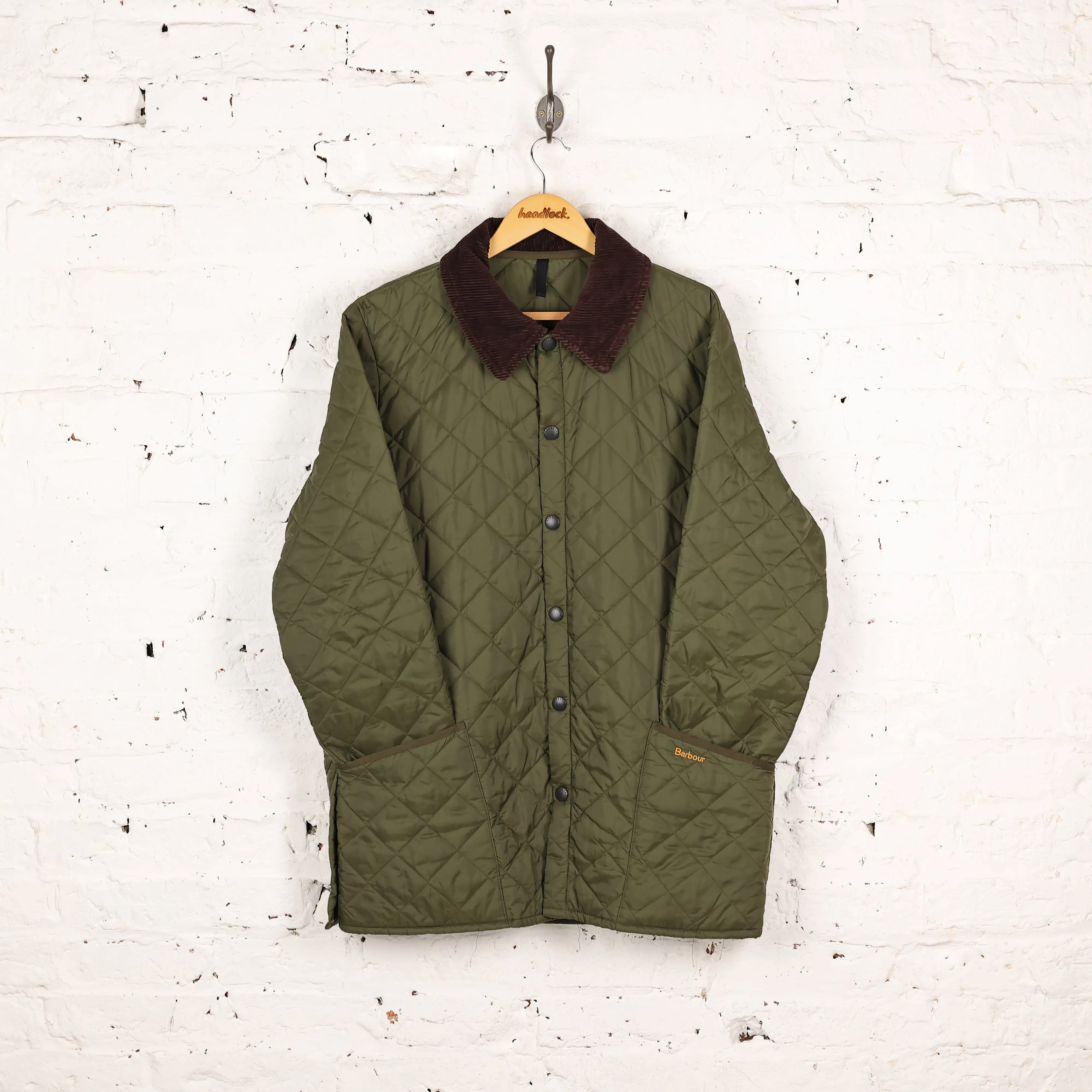 Barbour Liddesdale Quilted Jacket - Green - XL