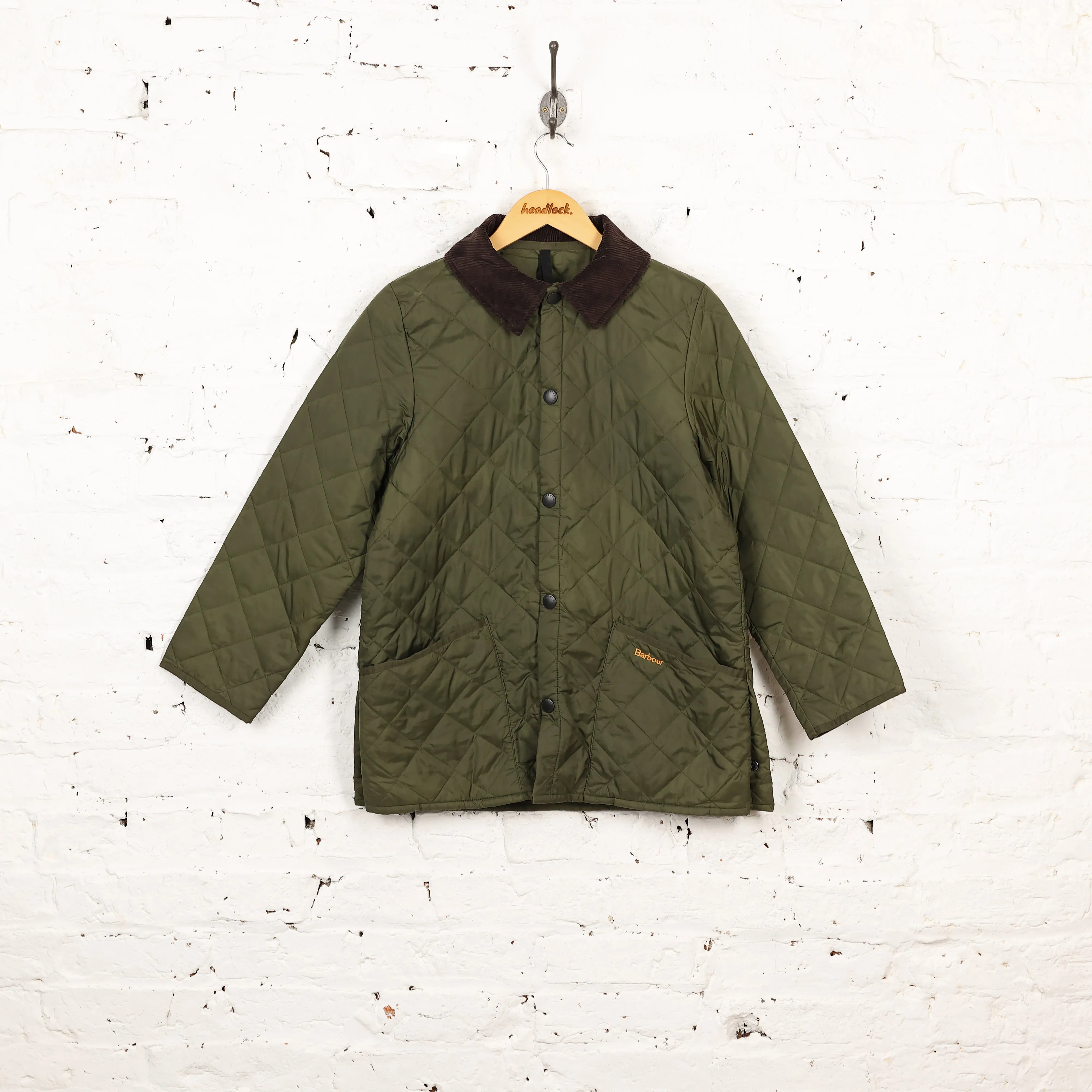 Barbour Liddesdale Quilted Jacket - Green - XXS