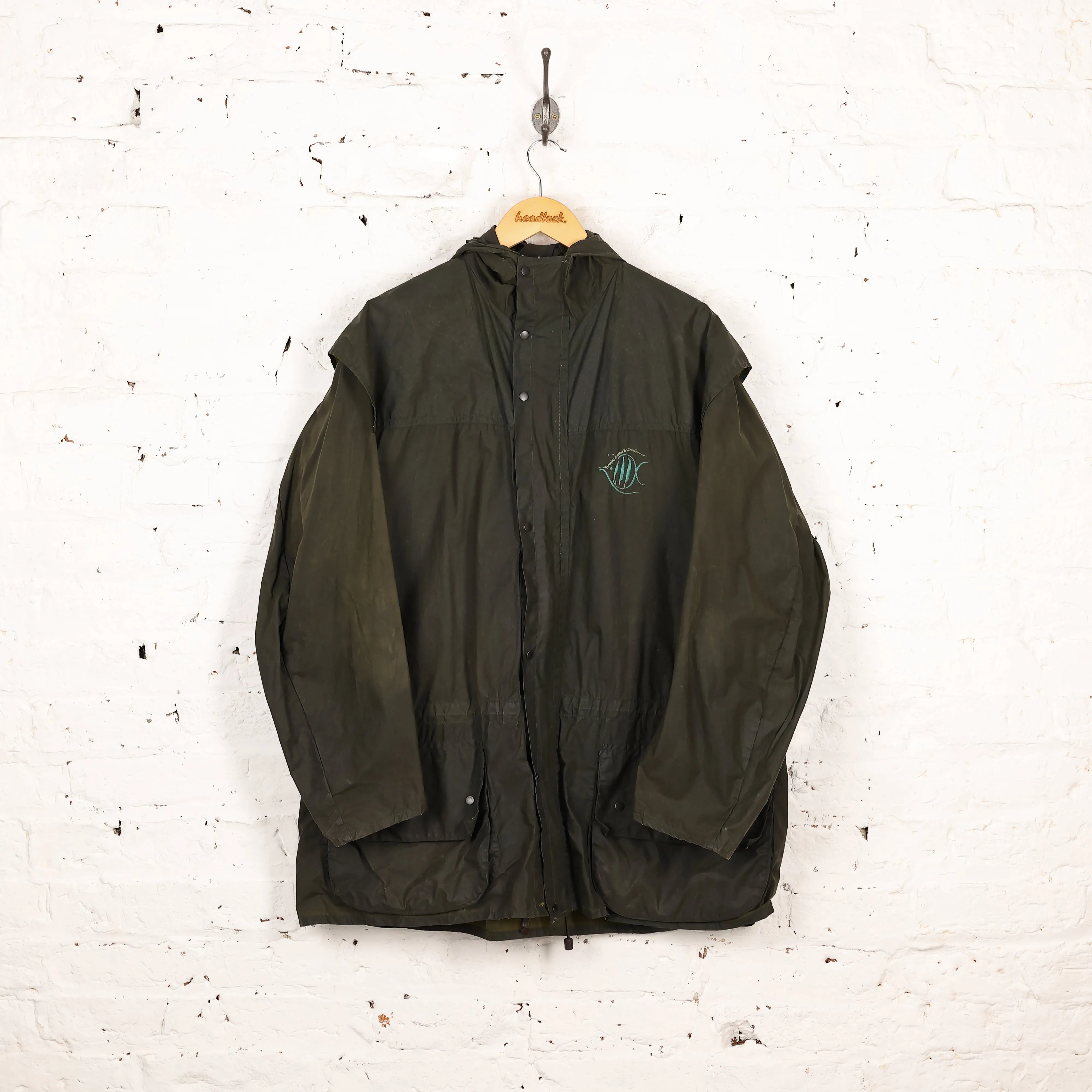 Barbour Parka Jacket Coat - Green - L