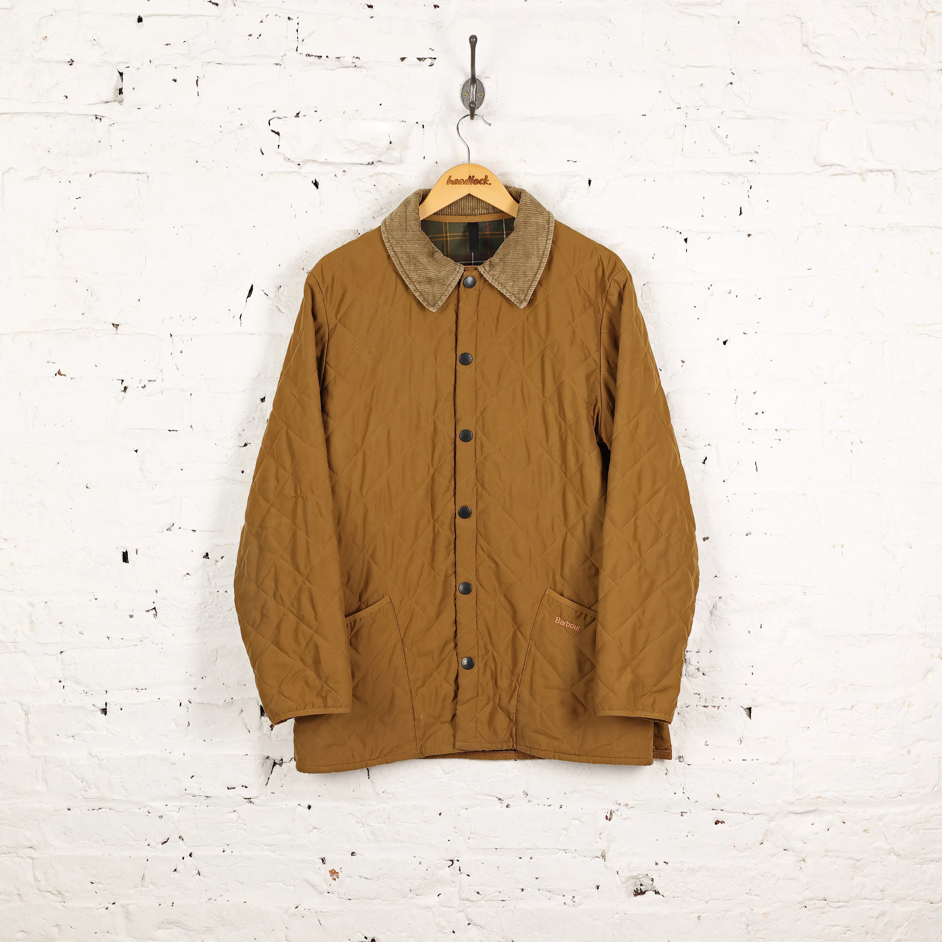 Barbour Quilted Jacket - Brown - S