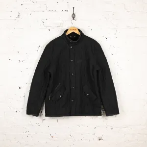 Barbour Quilted Powell Jacket - Black -  L