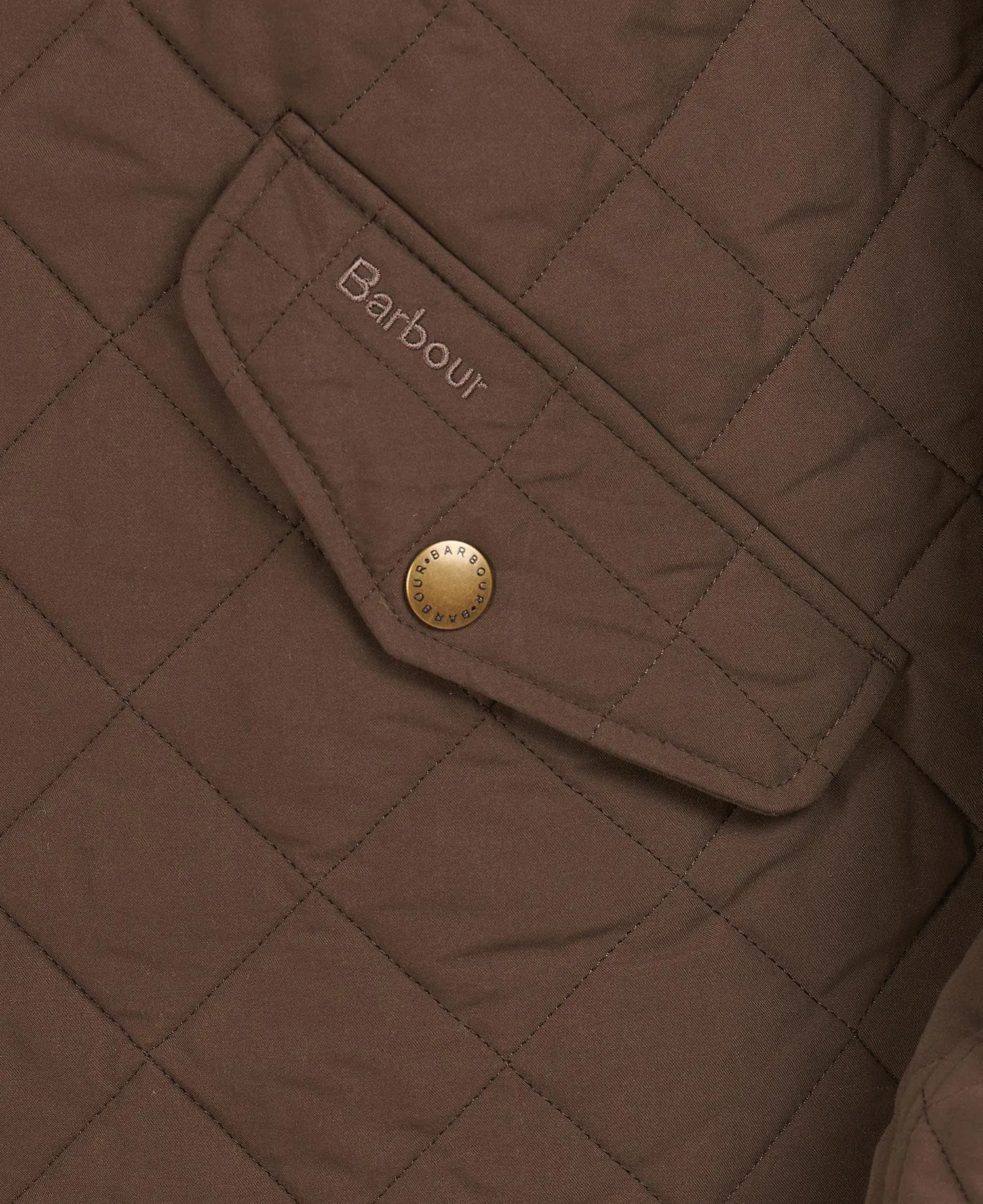 BARBOUR SHOVELER QUILTED JACKET - DRK OLIVE