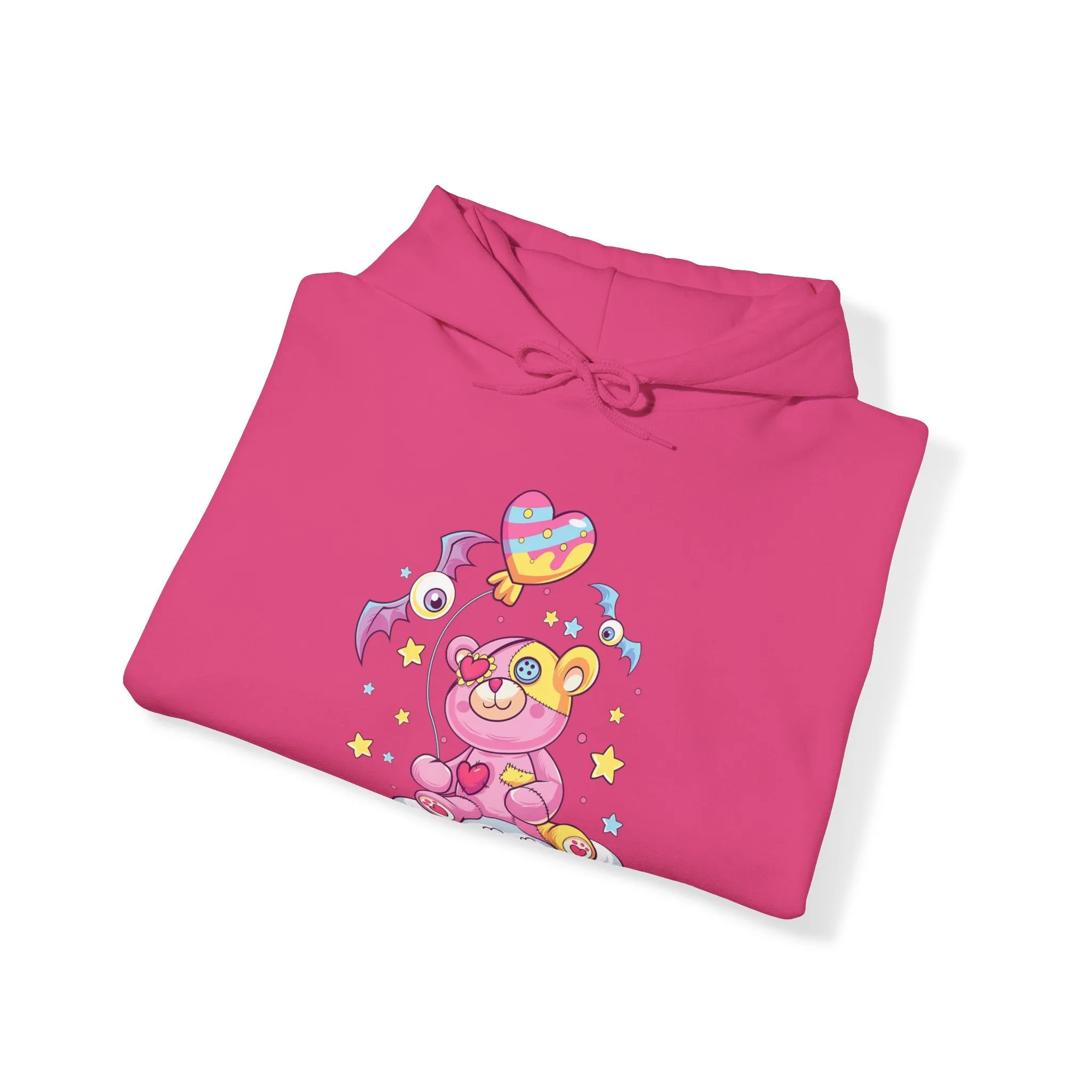 Bat Eye Teddy Bear Hoodie