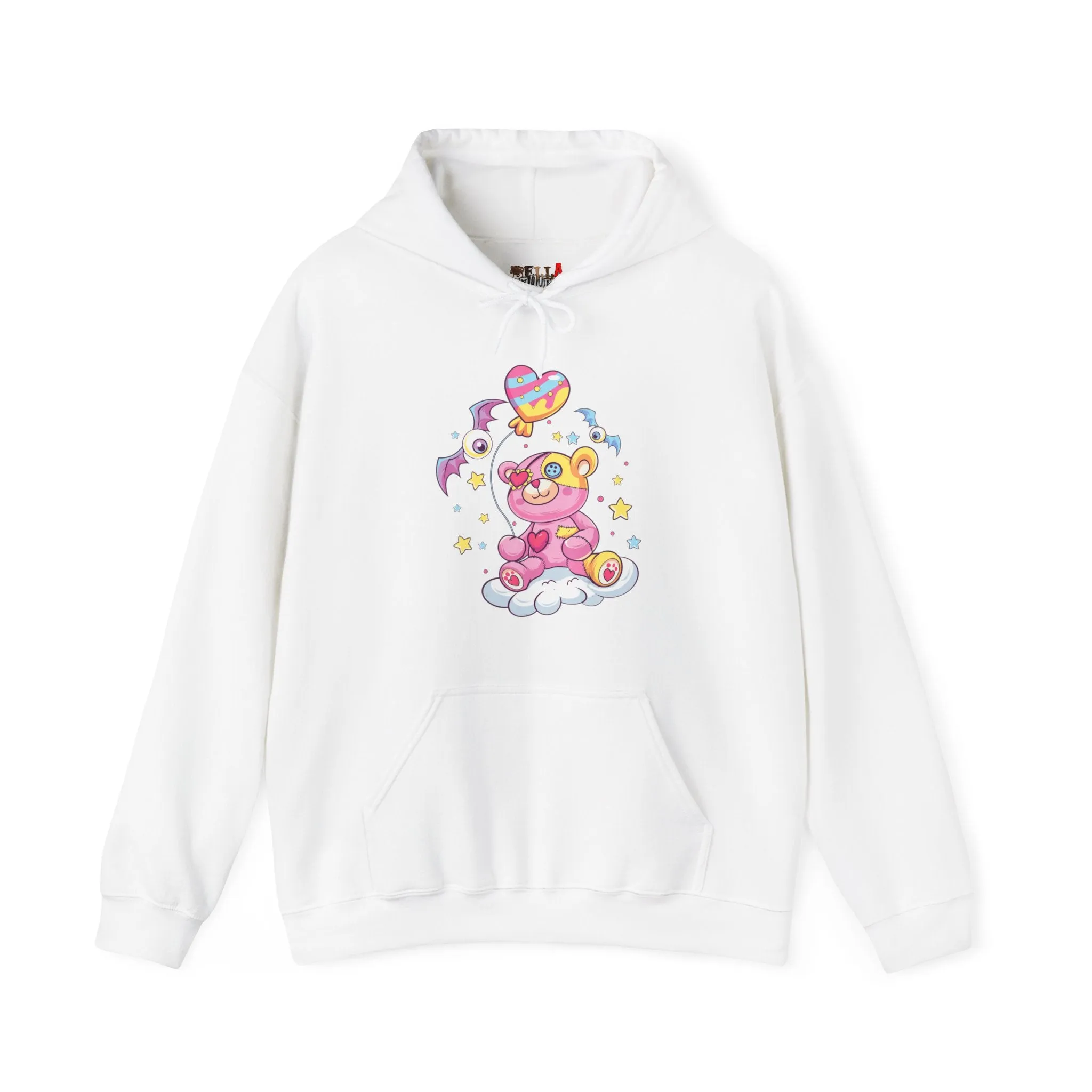 Bat Eye Teddy Bear Hoodie