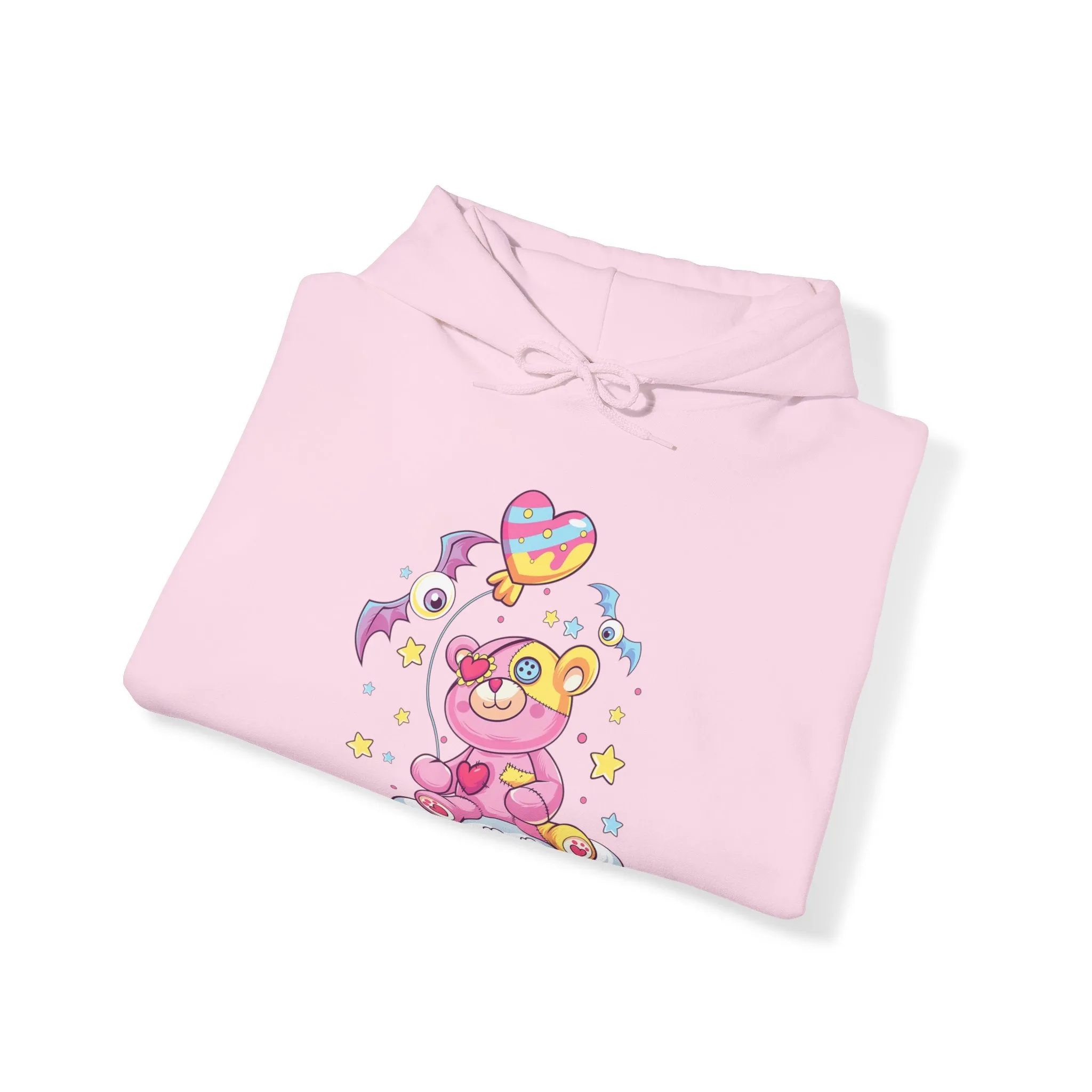 Bat Eye Teddy Bear Hoodie