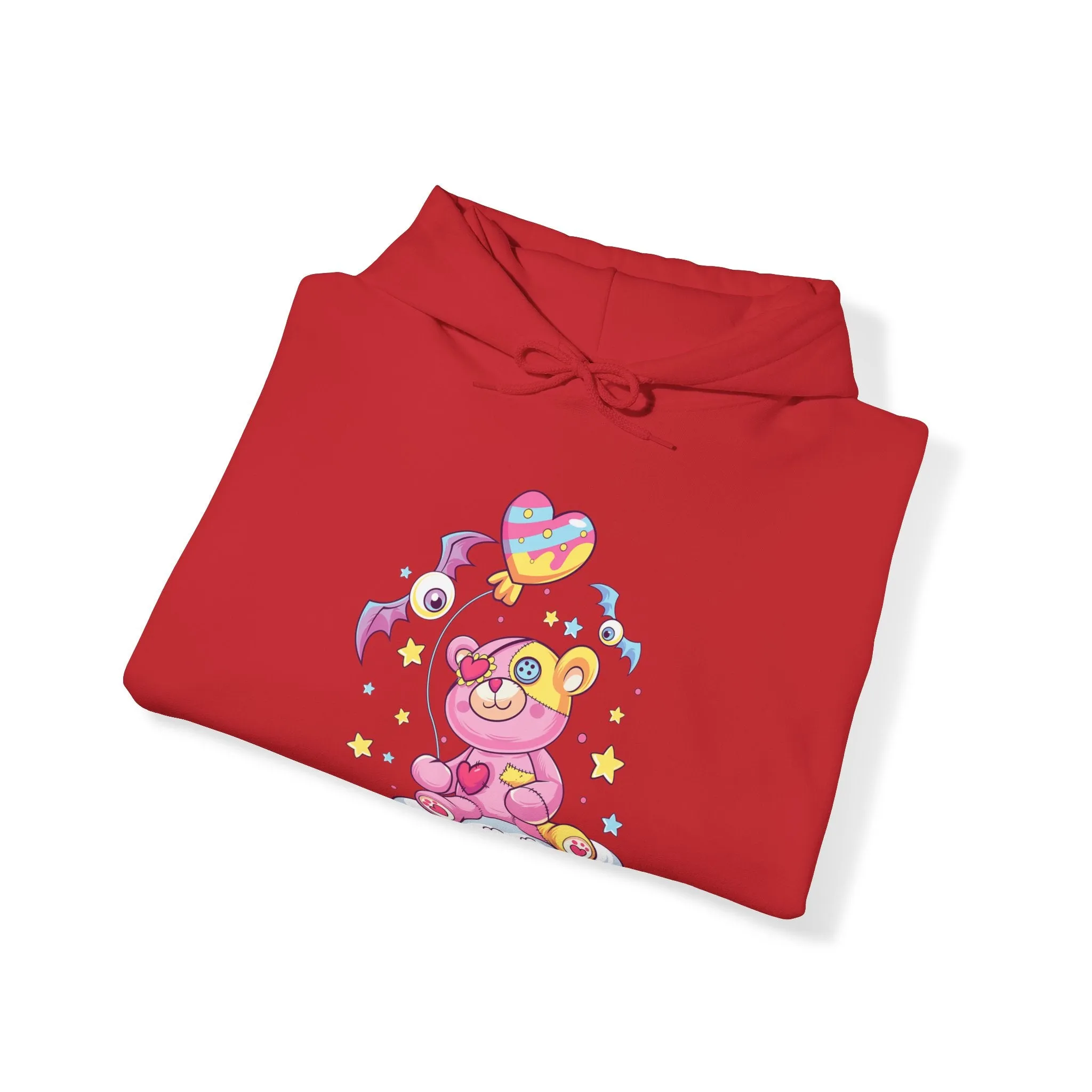 Bat Eye Teddy Bear Hoodie