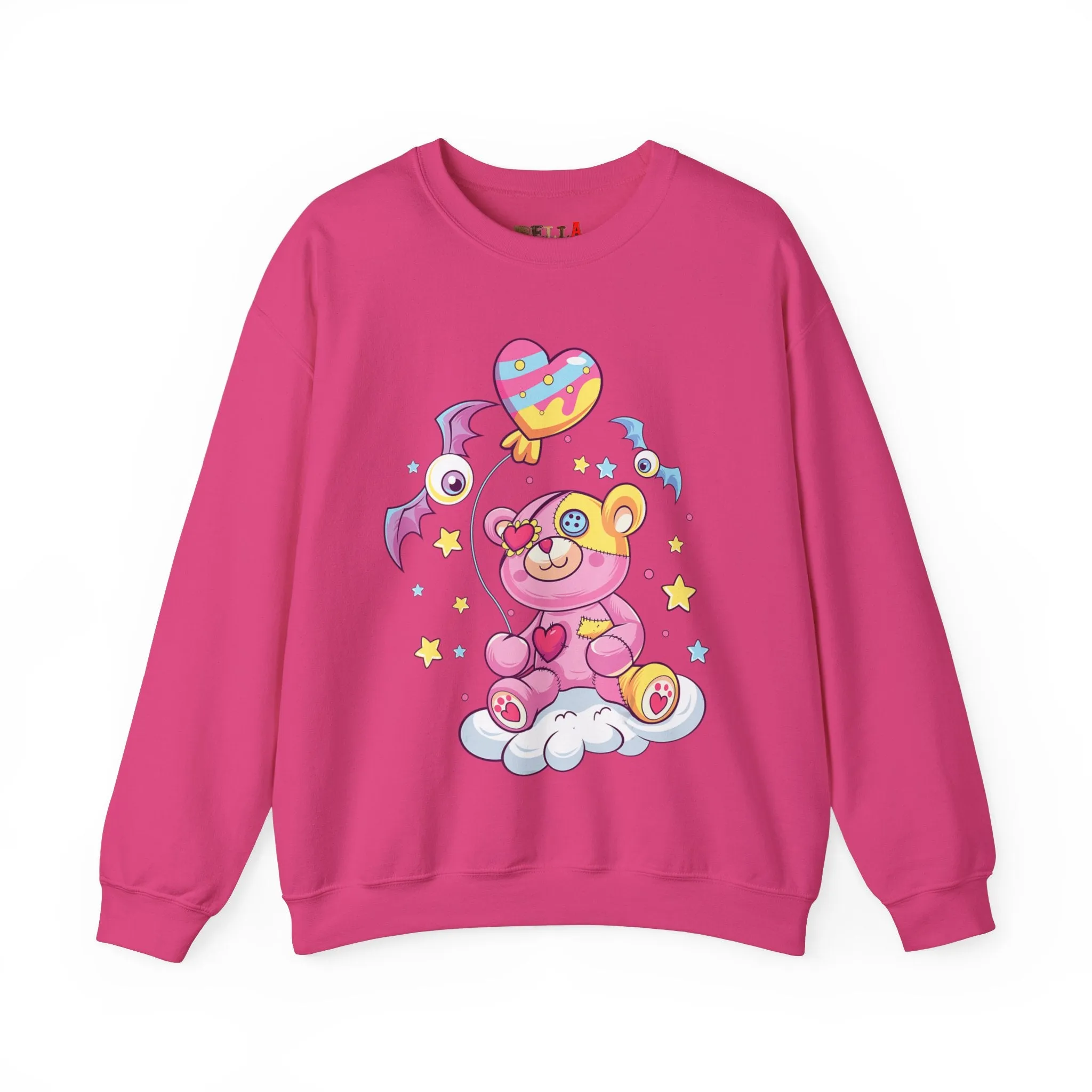 Bat Eye Teddy Bear Sweatshirt