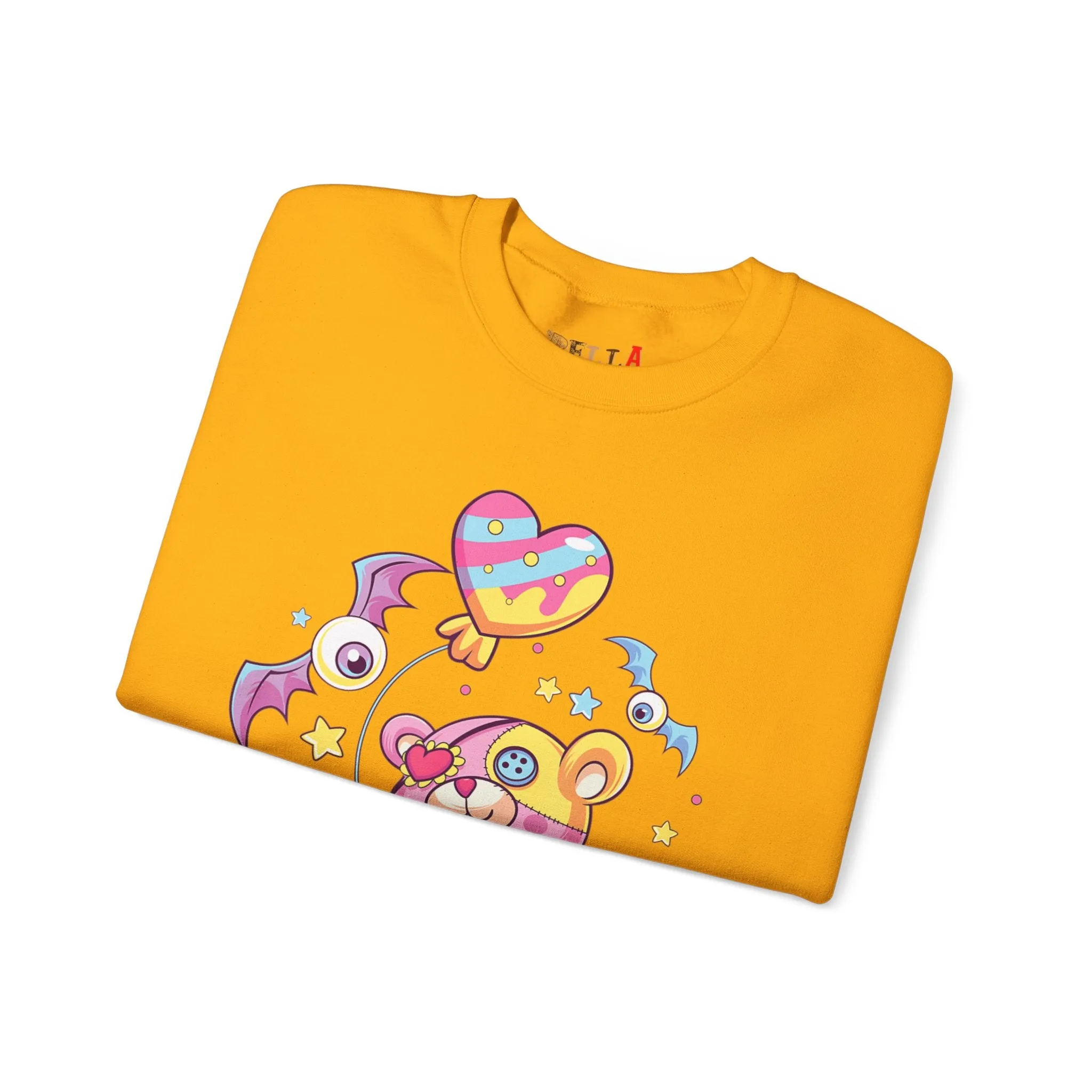 Bat Eye Teddy Bear Sweatshirt
