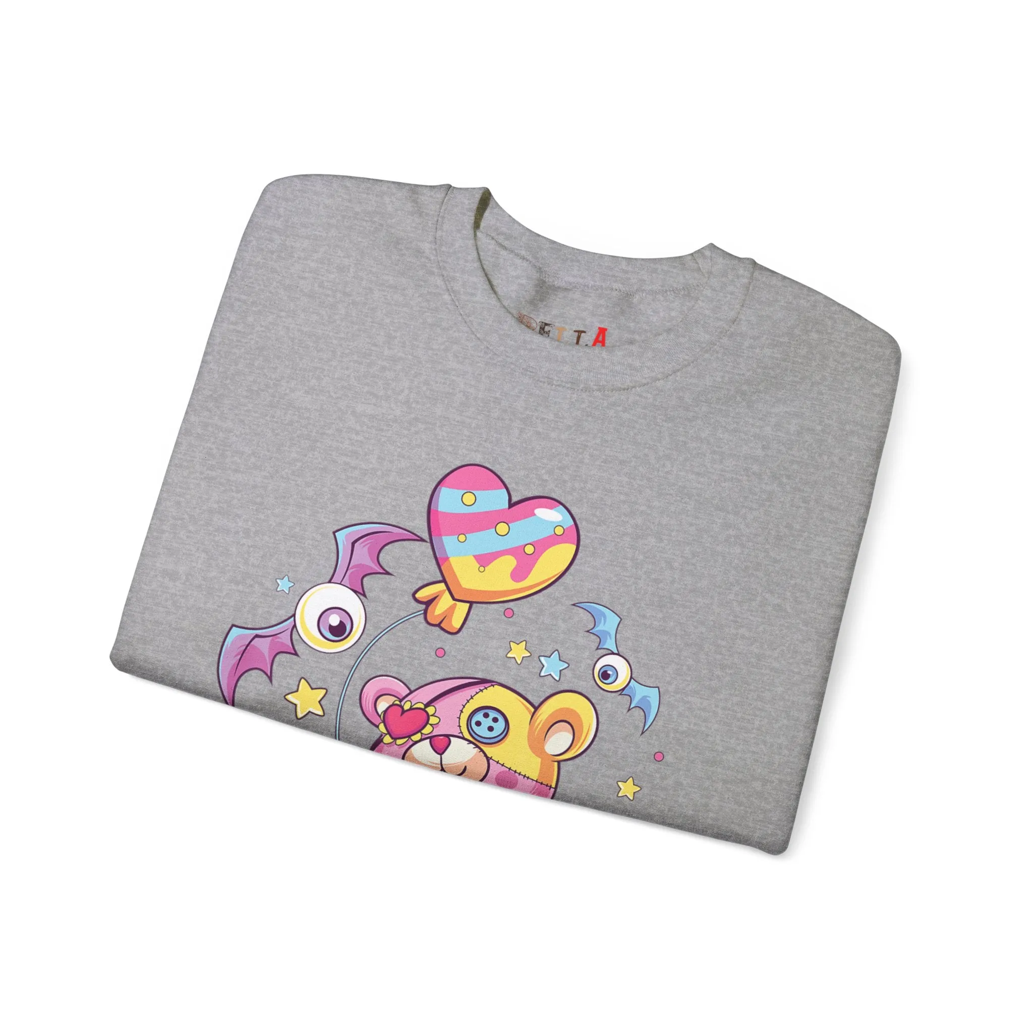 Bat Eye Teddy Bear Sweatshirt